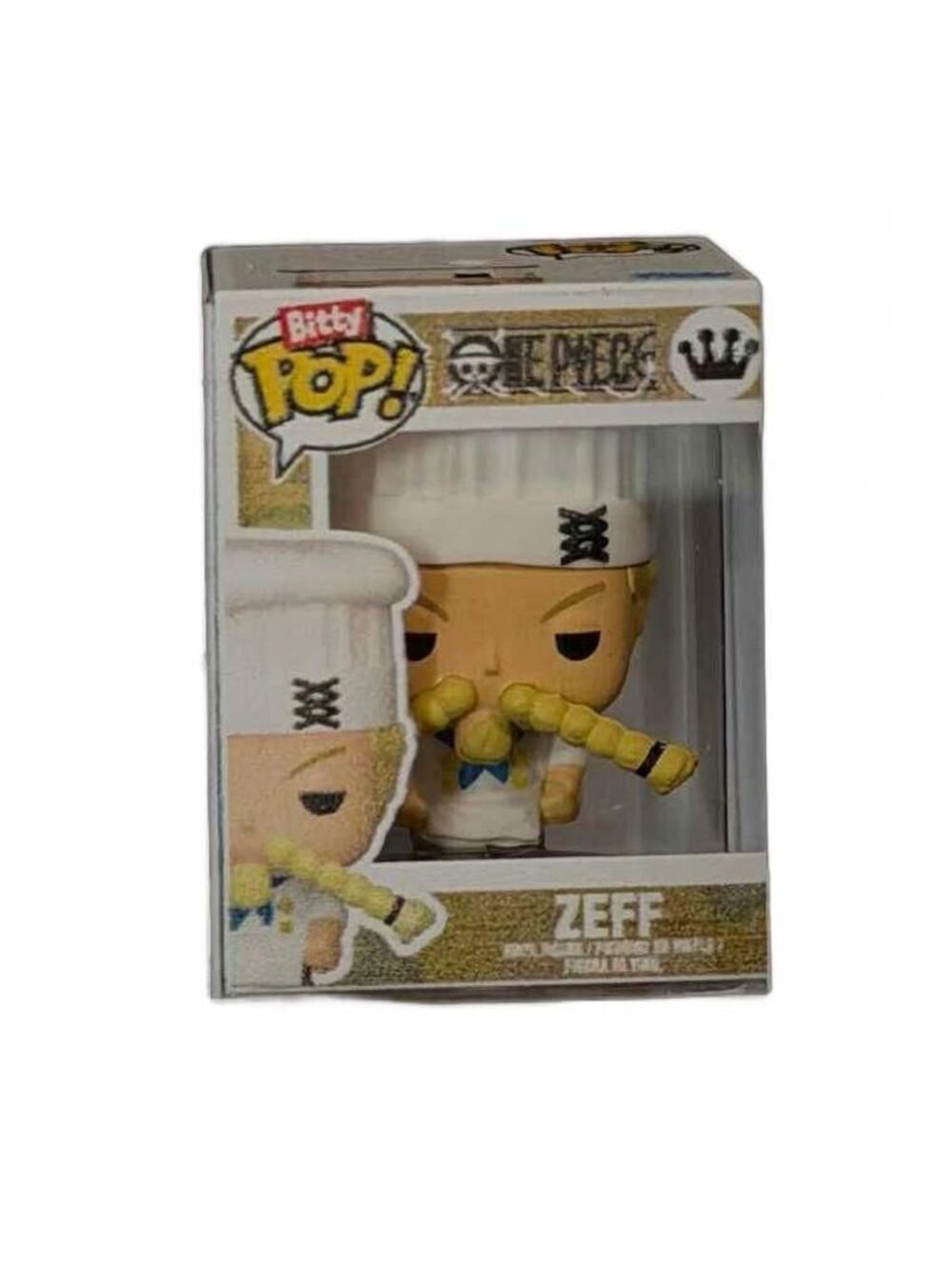 One Piece Bitty Pop! Zeff Series 1 Funko Mini Figure Opened Blind Bag